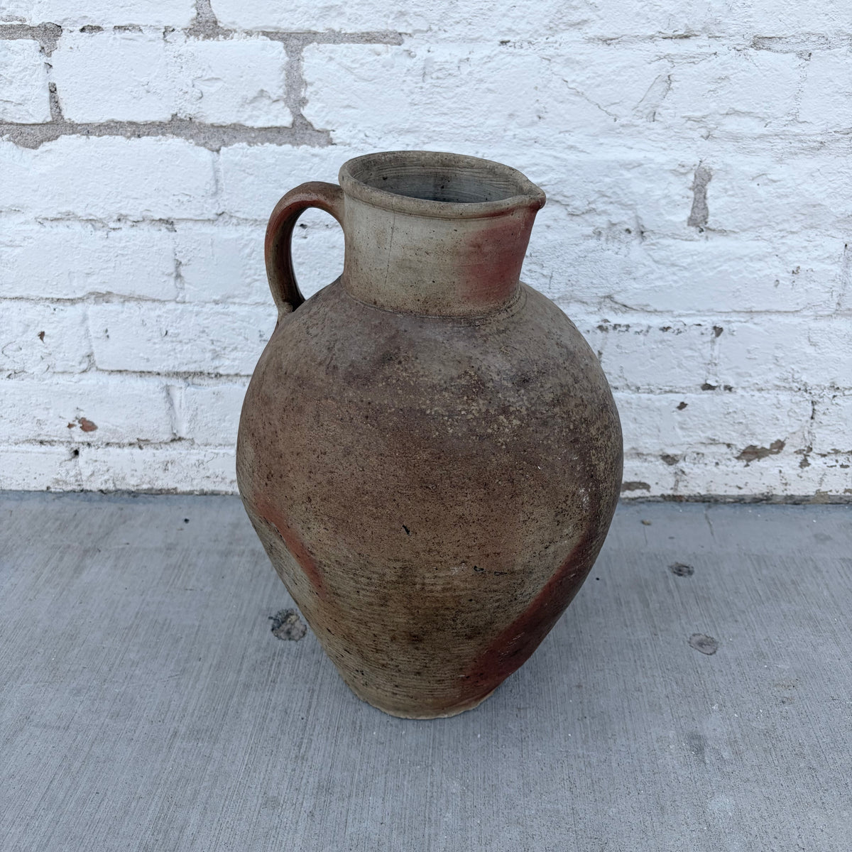 Antique French Stoneware Jug