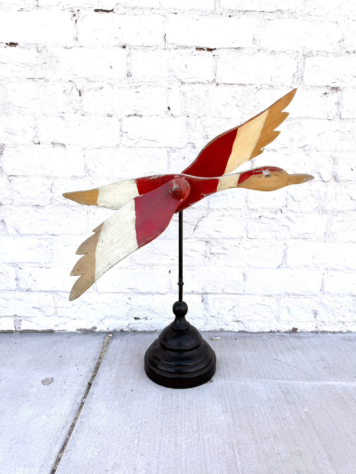 Hand Carved Folk Art Whirligig