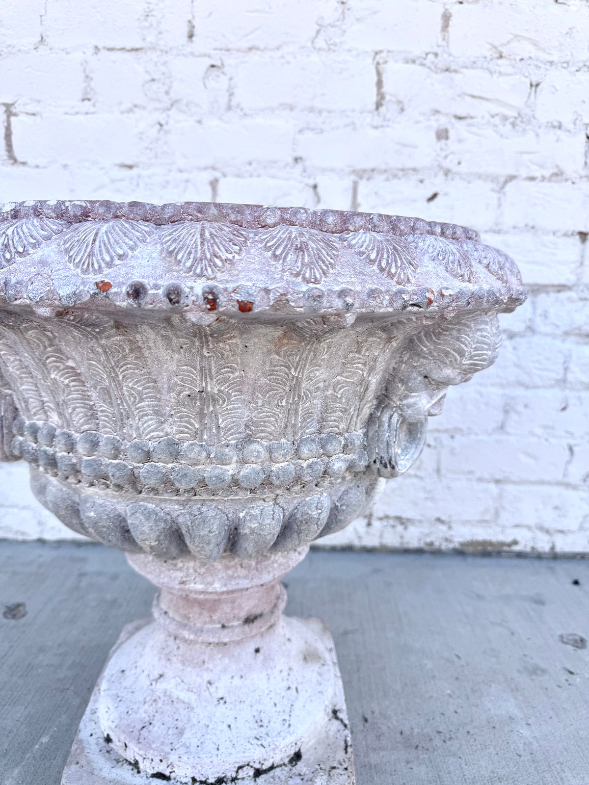 Antique French Terracotta Garden Urn