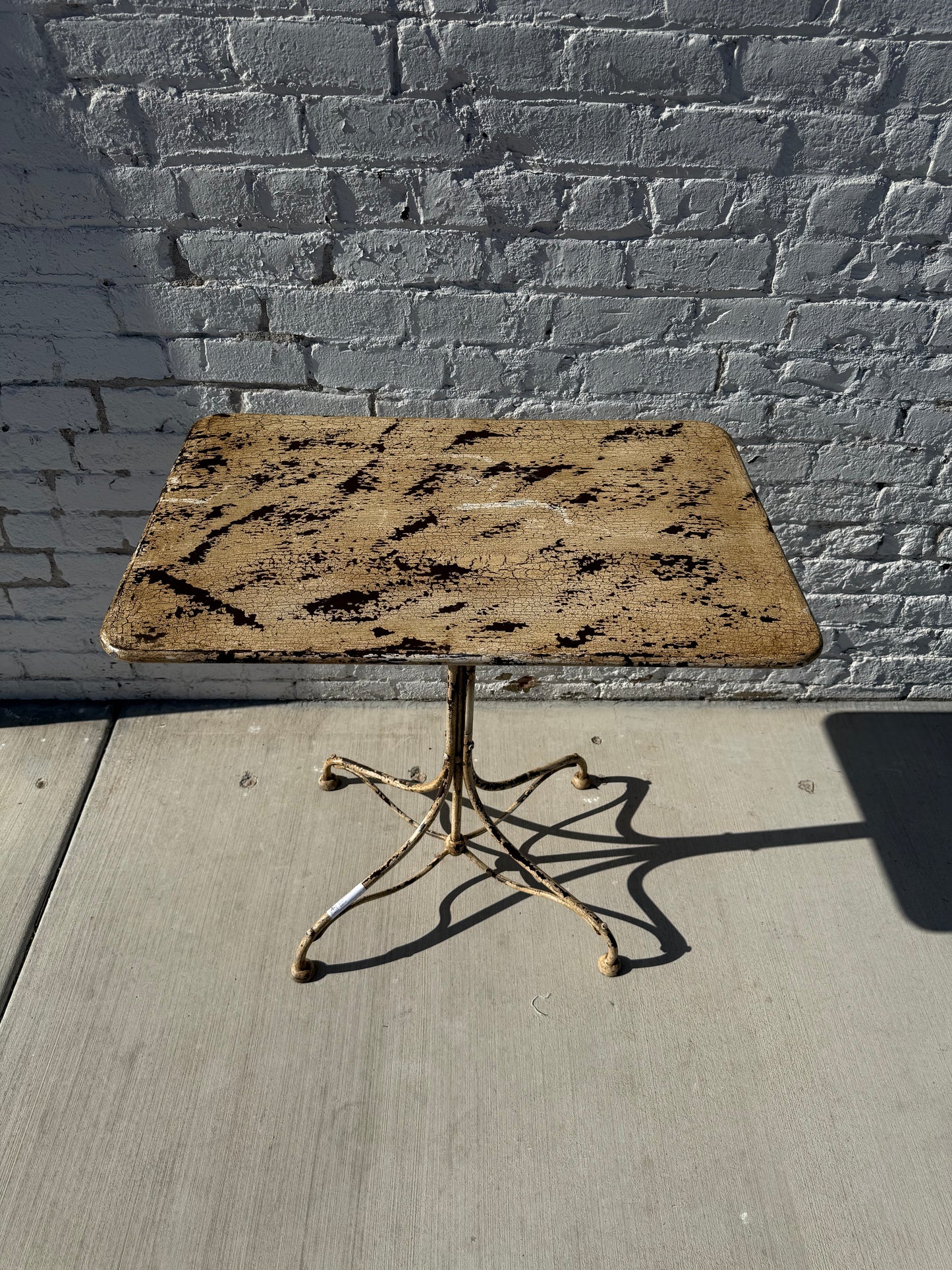 Painted Iron Table