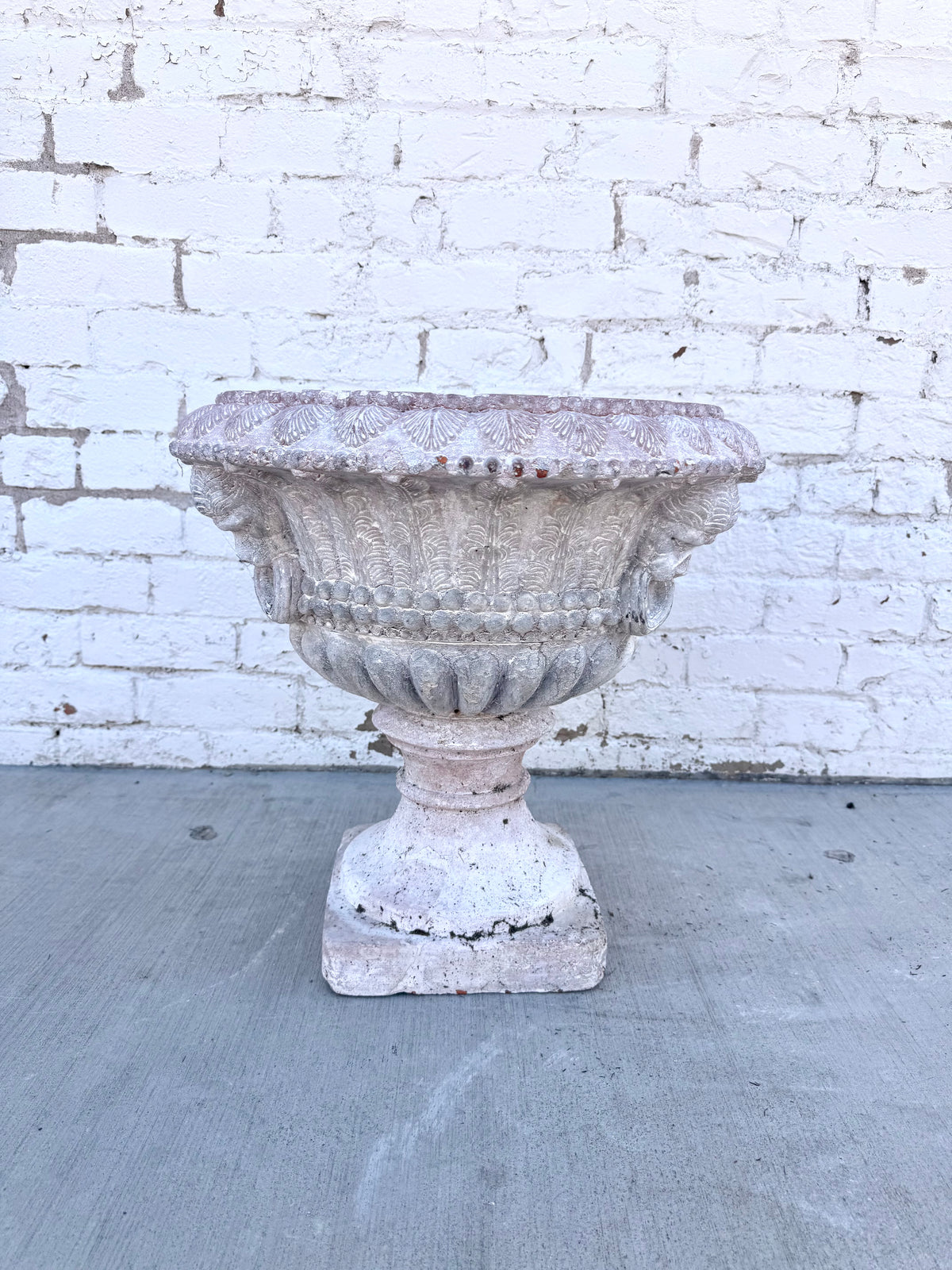 Antique French Terracotta Garden Urn