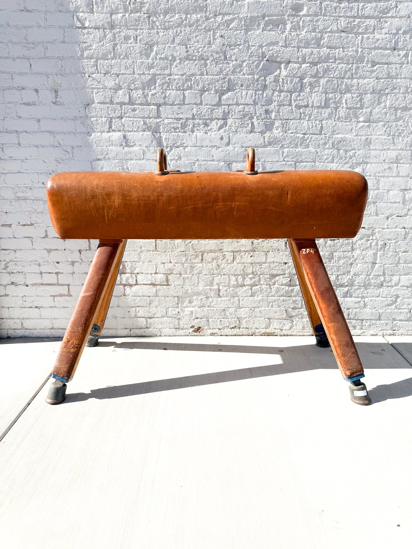 French Leather Pommel Horse