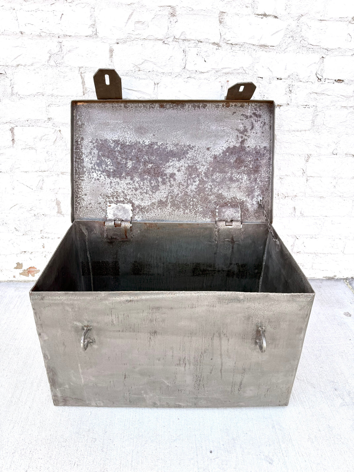 Vintage Steel Storage Box