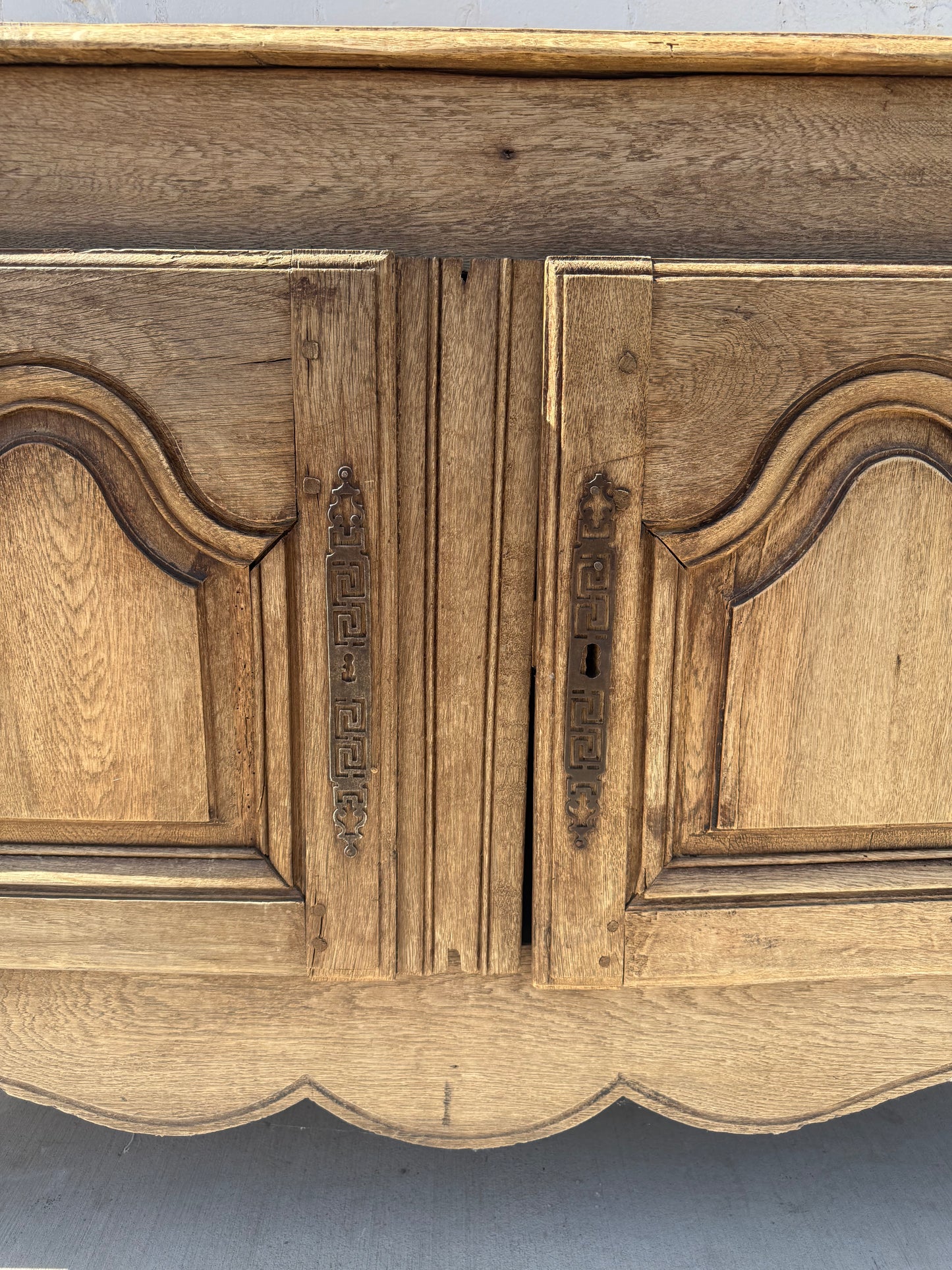 French Bleached Oak Sideboard