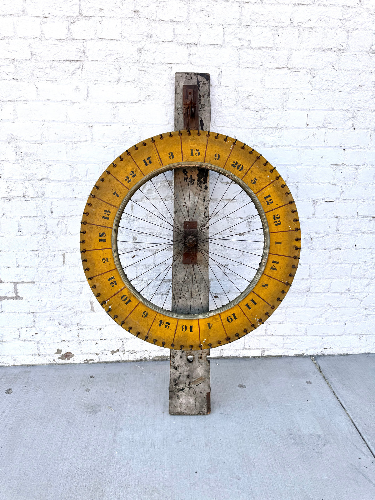 Painted Carnival Game Wheel