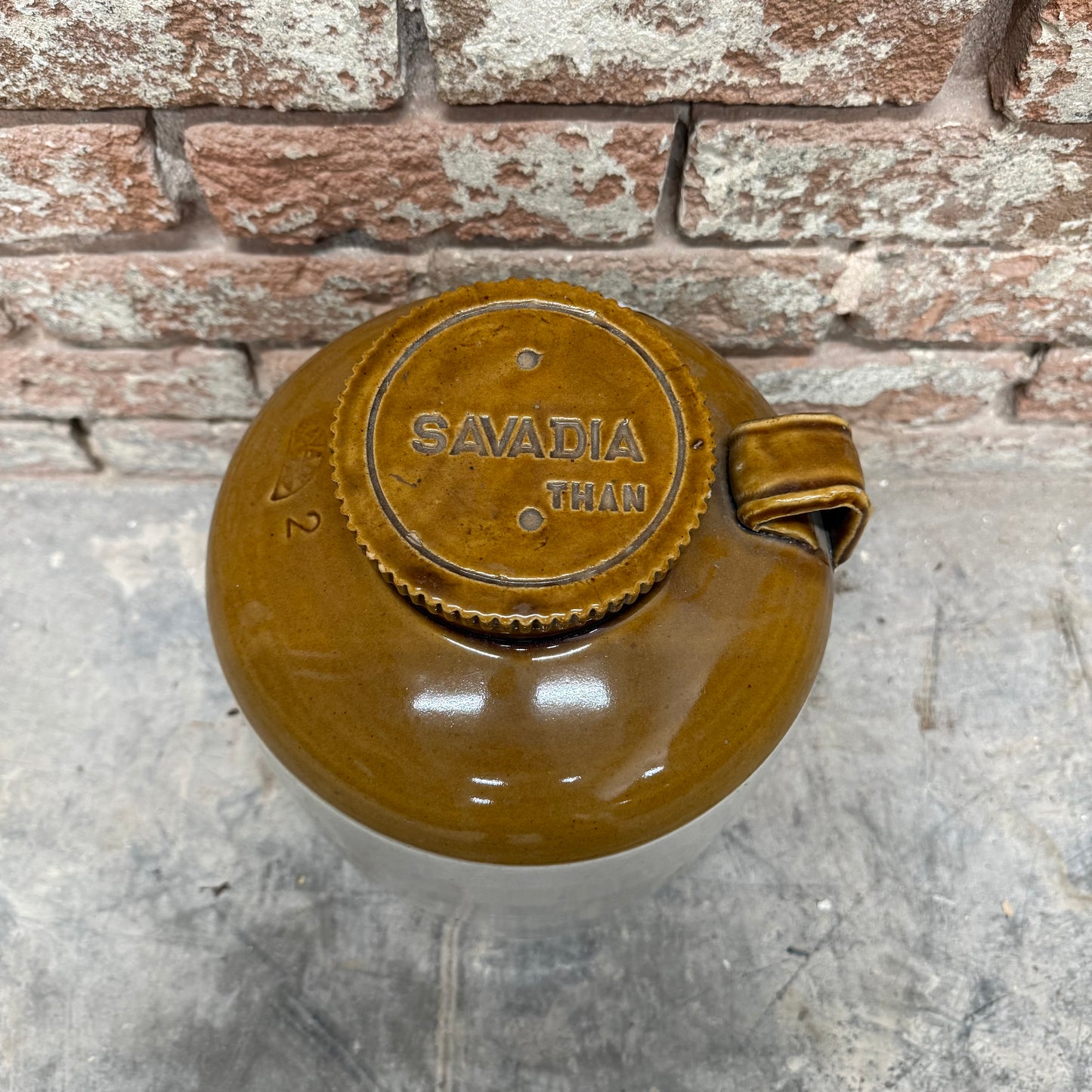 Large Ceramic/Pottery Jar with Lid