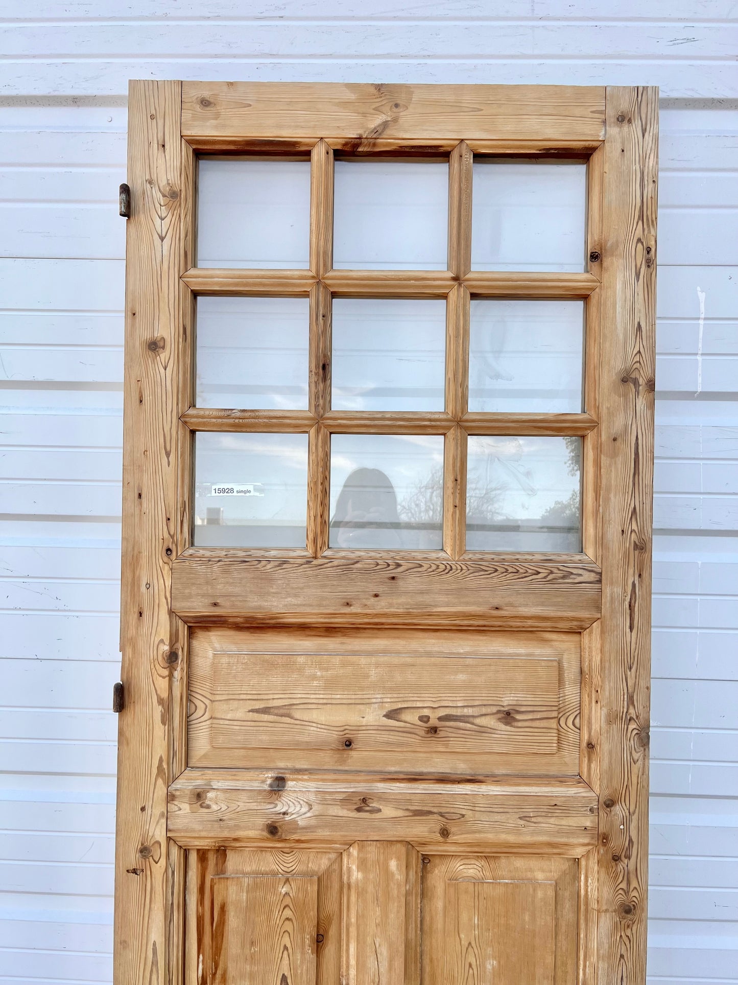 Single French door with 9 Glass Lites