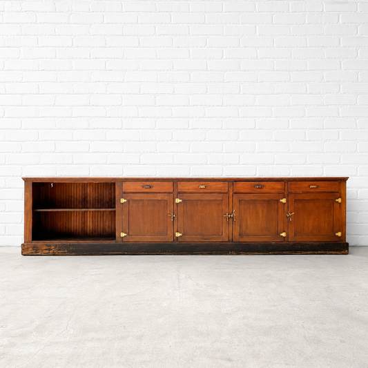 General Store Humidor Style Counter/Cabinet