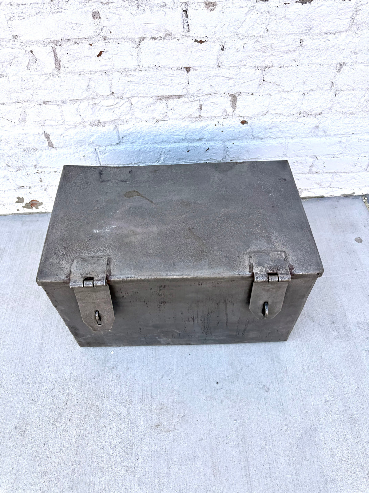 Vintage Steel Storage Box