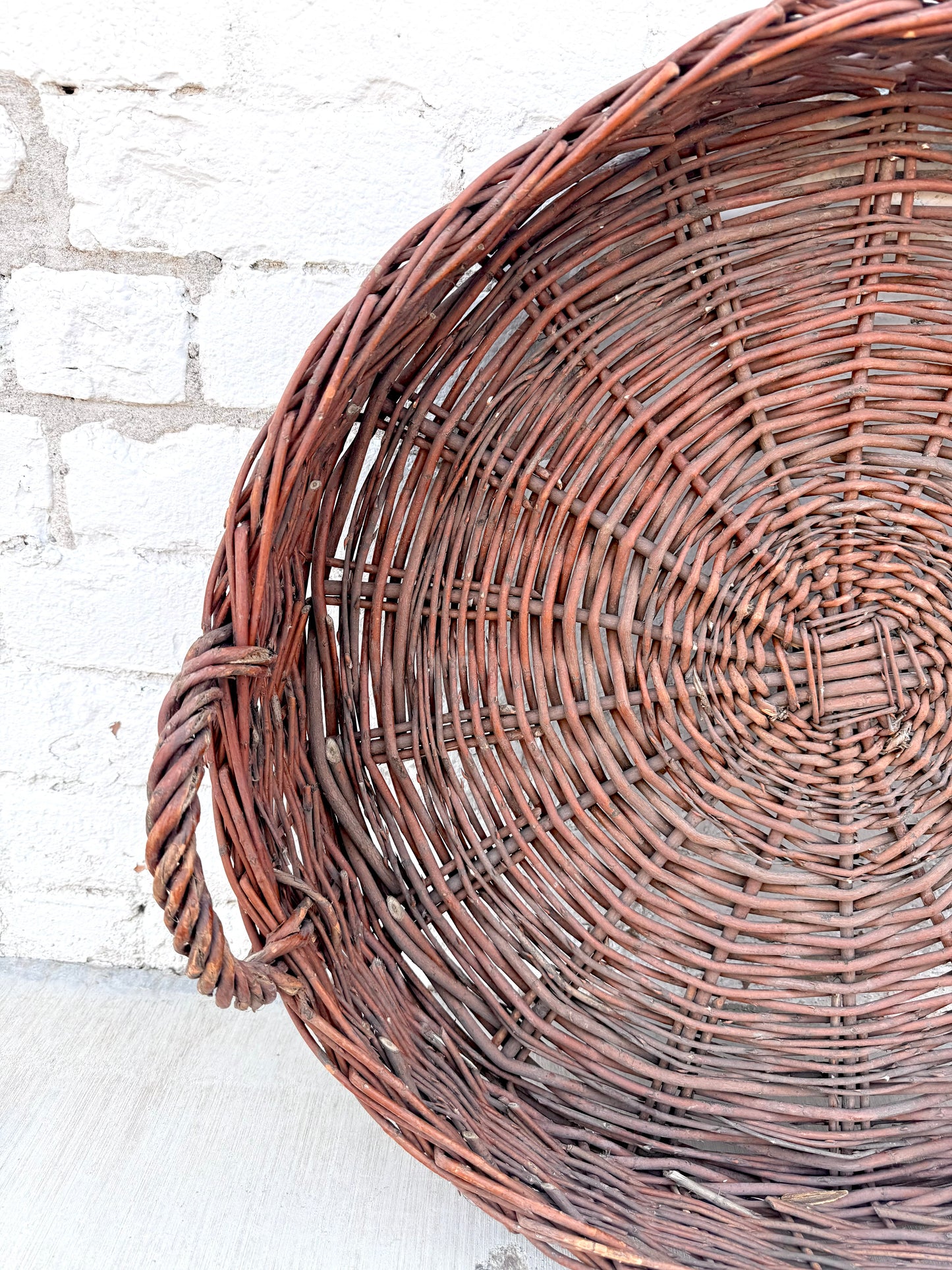 Round Wicker Basket