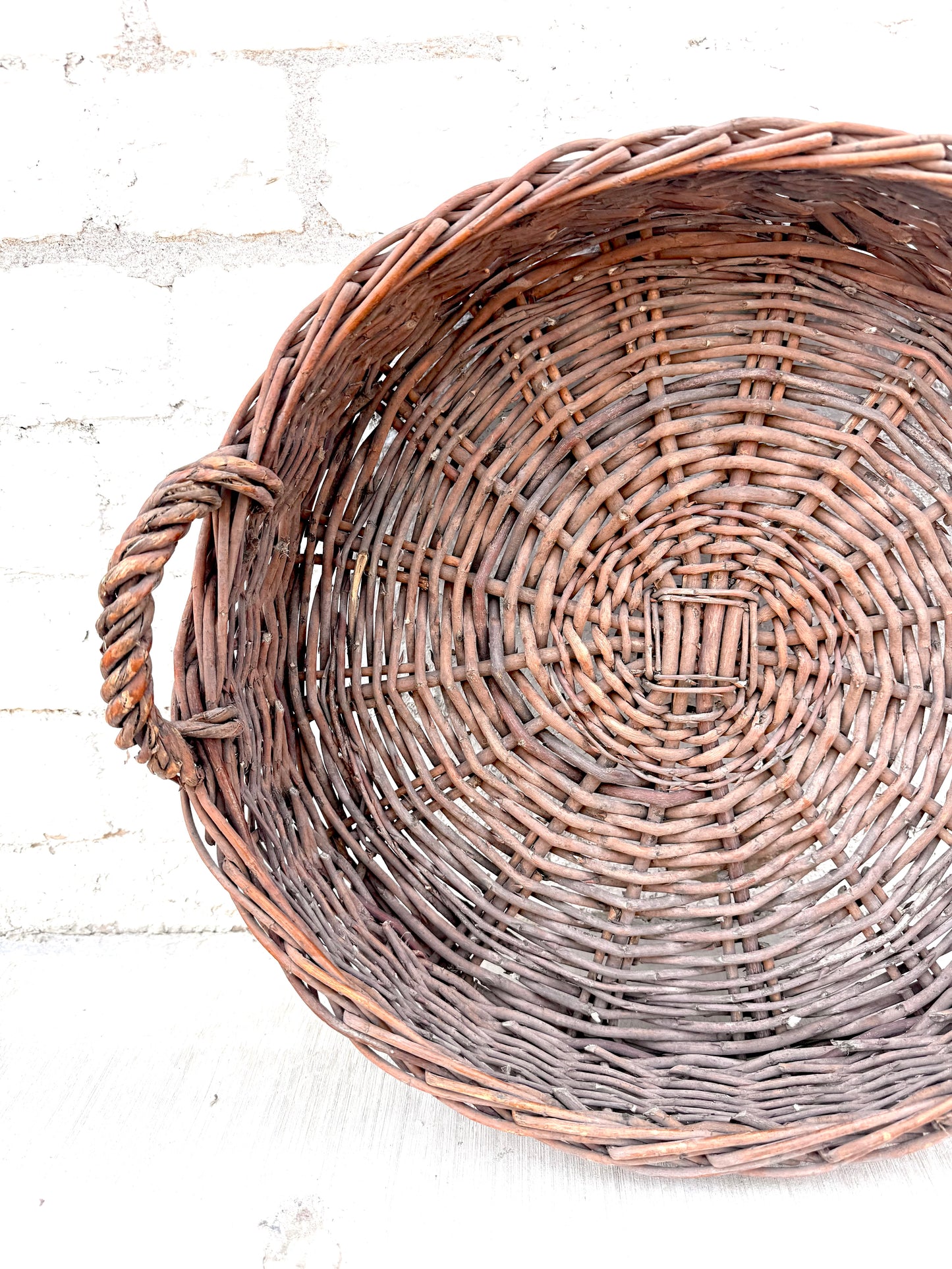 Round Wicker Basket