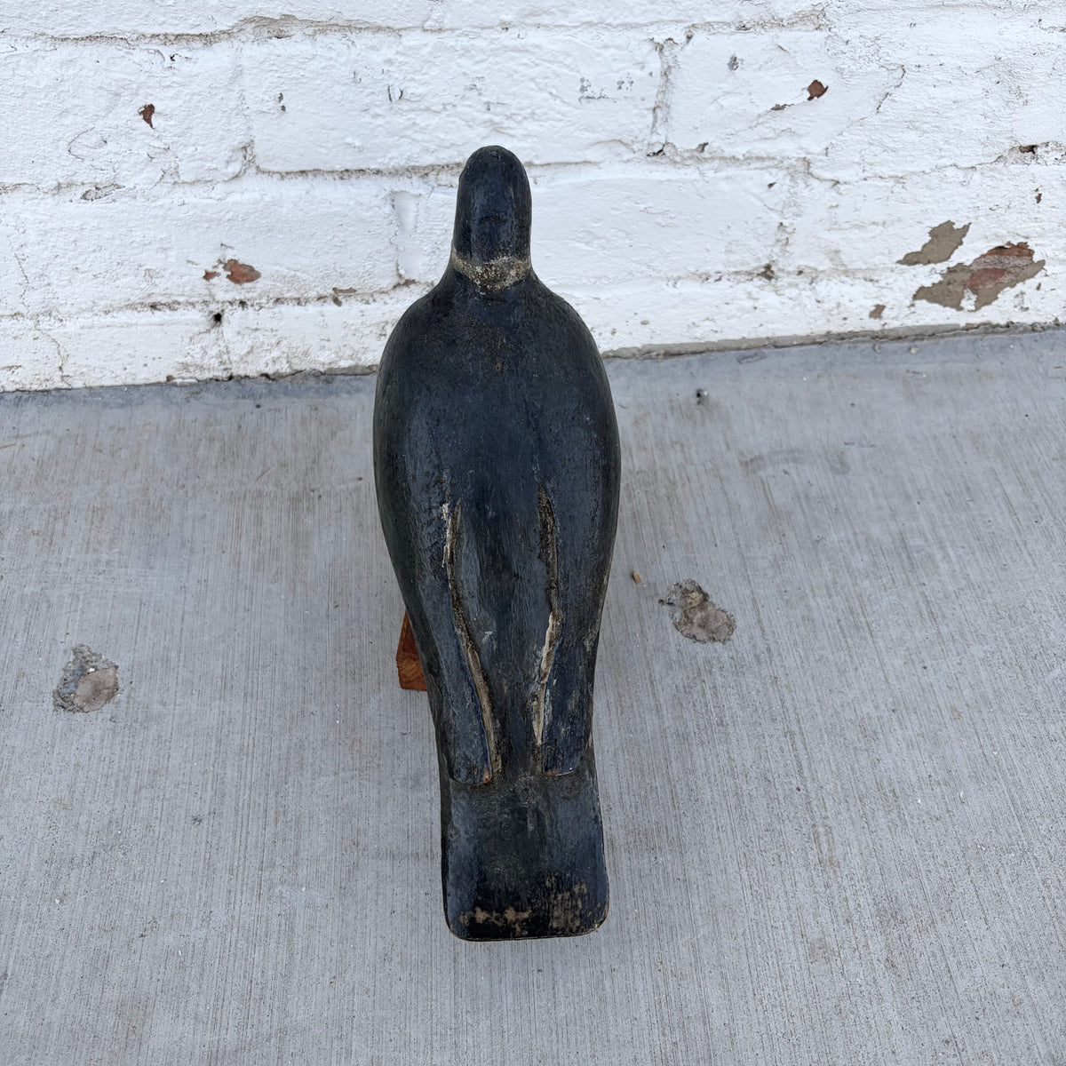 Carved Wooden Folk Art Bird