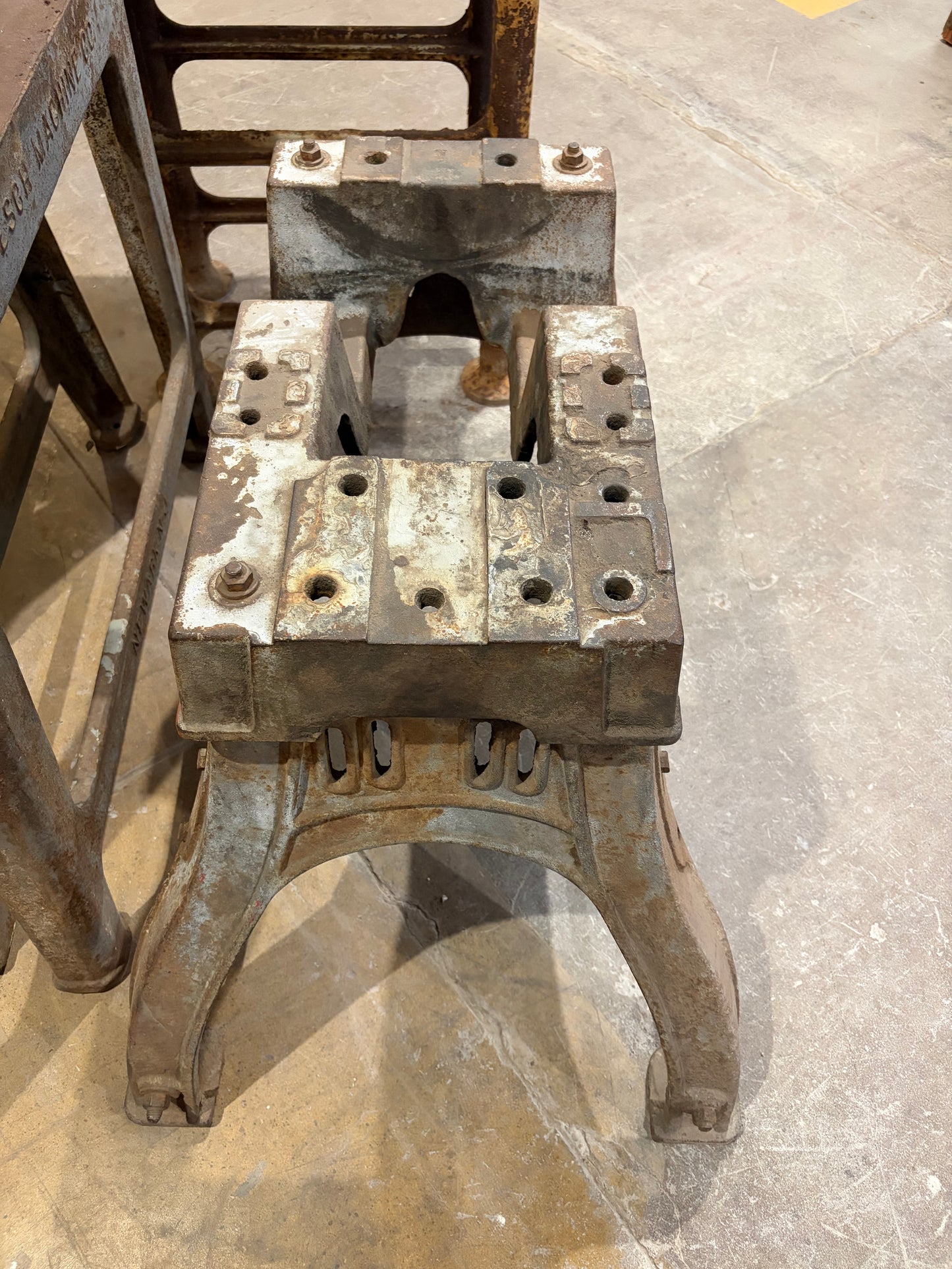 Industrial Iron Table Base