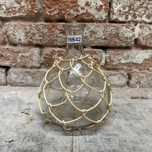 Small Jute Wrapped Bottle