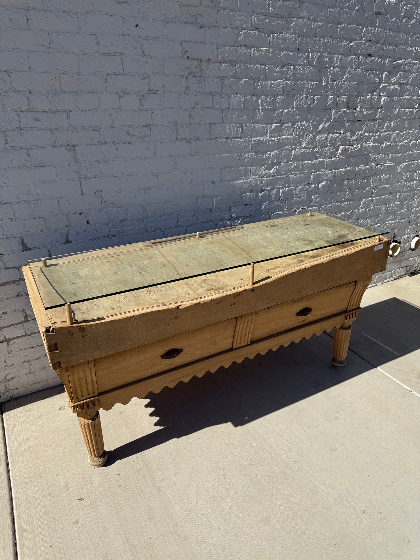 Butcher's Table With Drawers