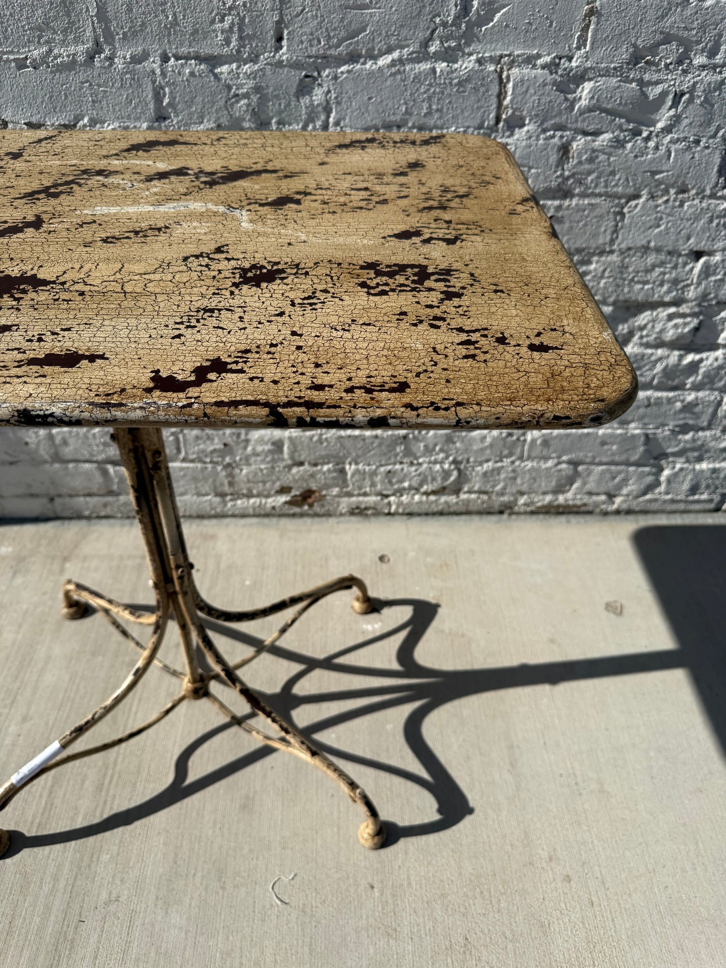 Painted Iron Table