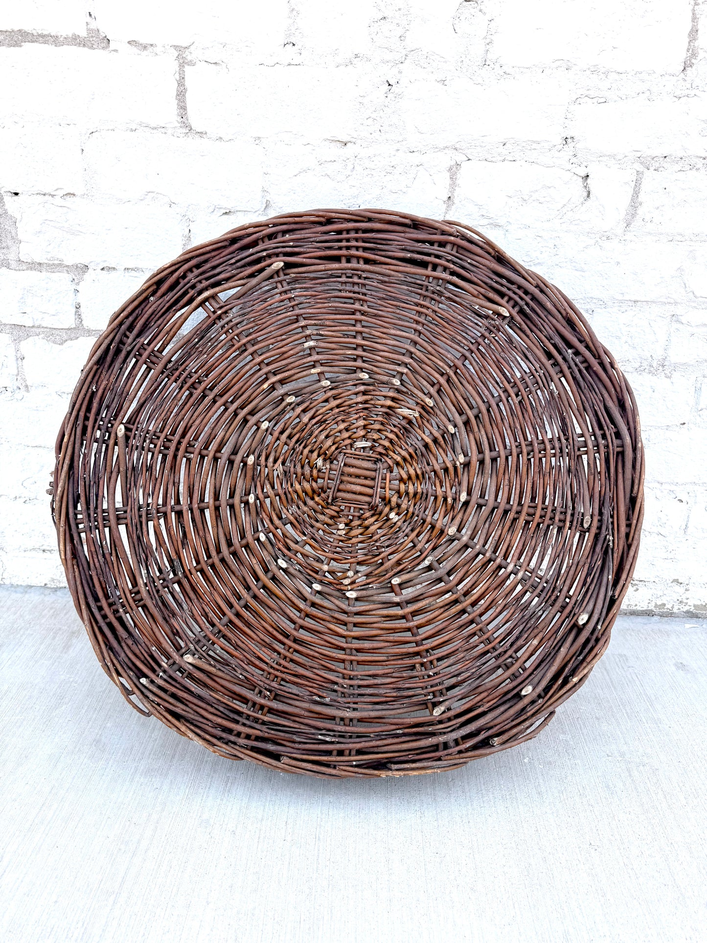 Round Wicker Basket