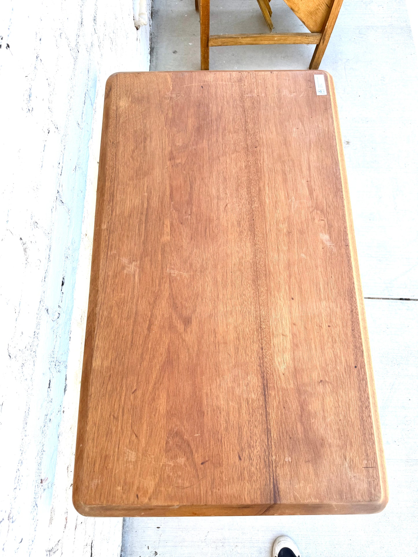 Wood/Iron Bistro Table