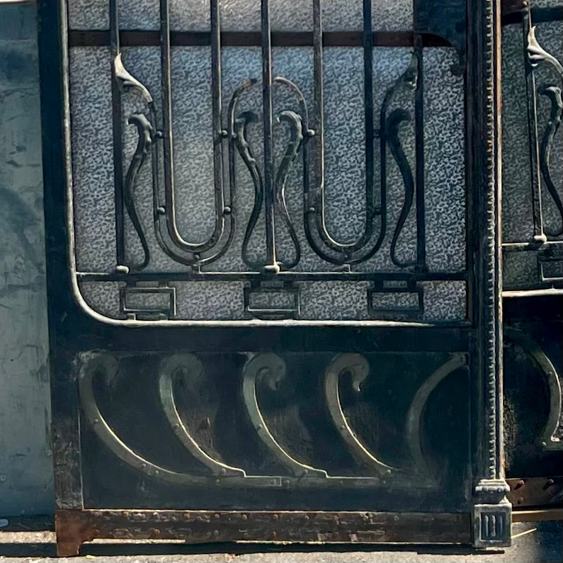 Pair of Artnovo Iron Gates