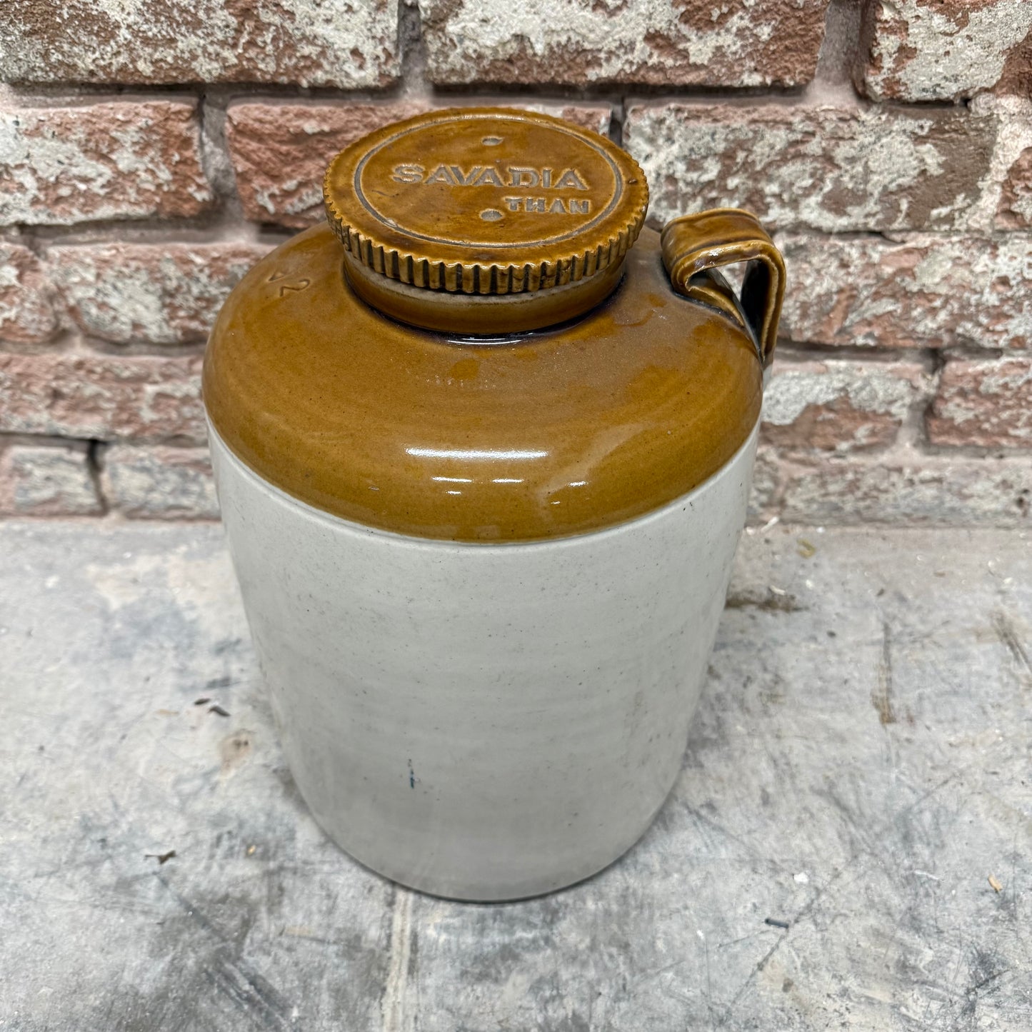 Large Ceramic/Pottery Jar with Lid