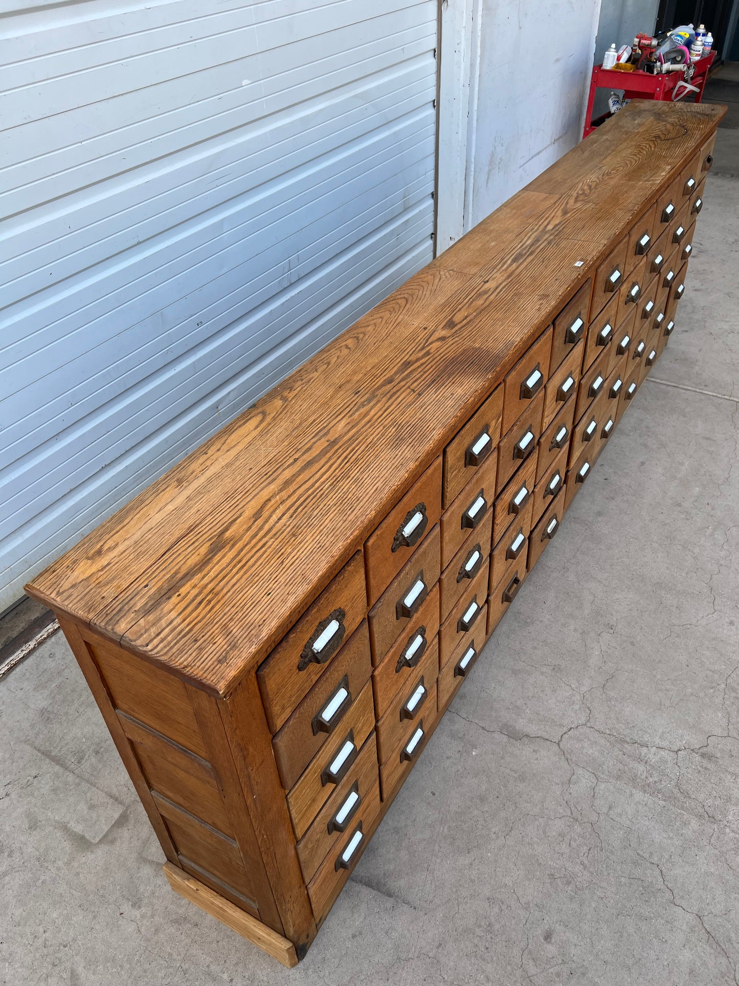 50 Drawer General Store Antique Apothecary Cabinet / Island