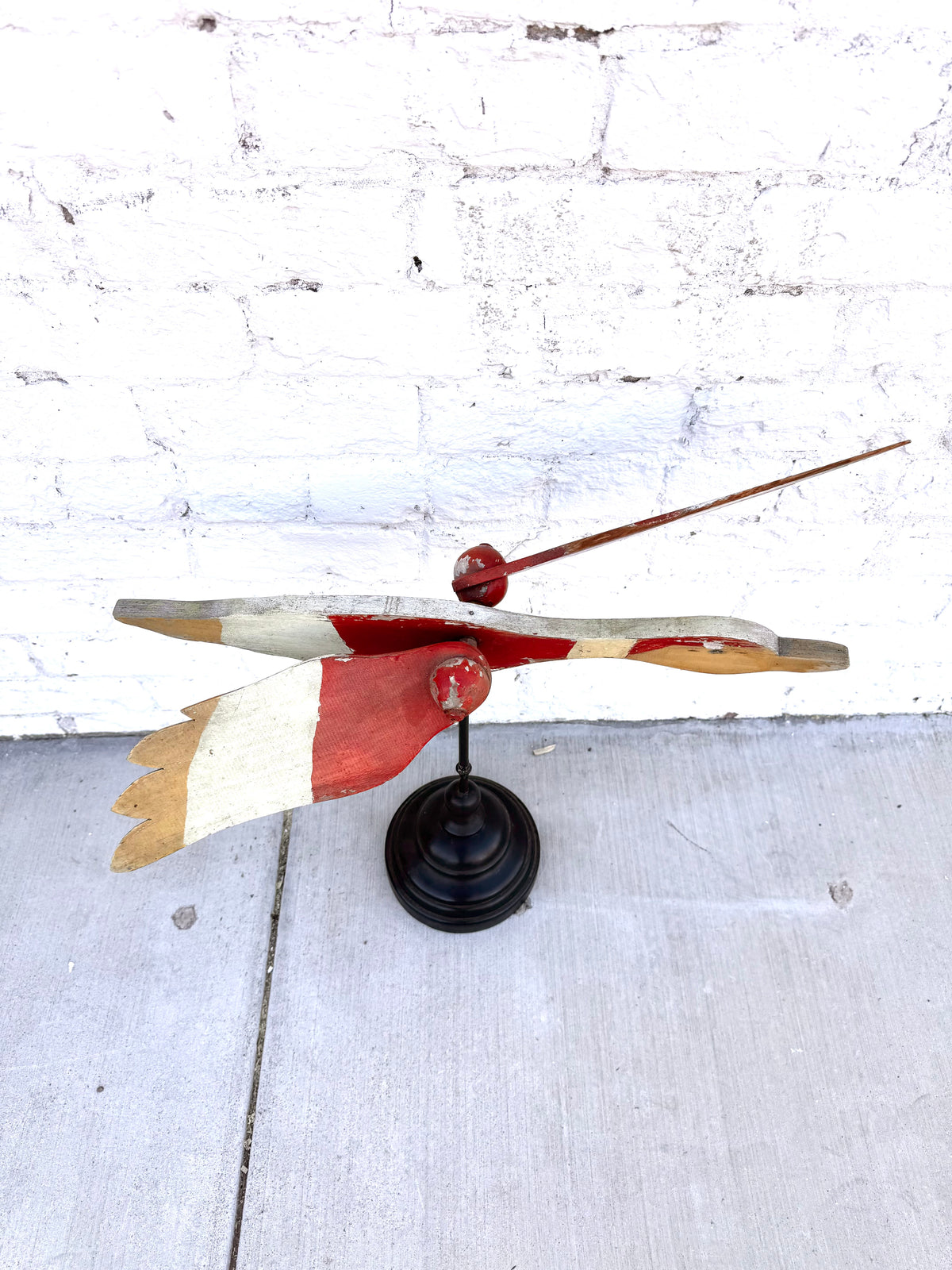 Hand Carved Folk Art Whirligig