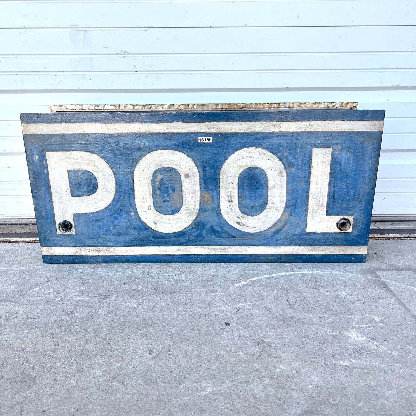 Vintage “POOL” Sign