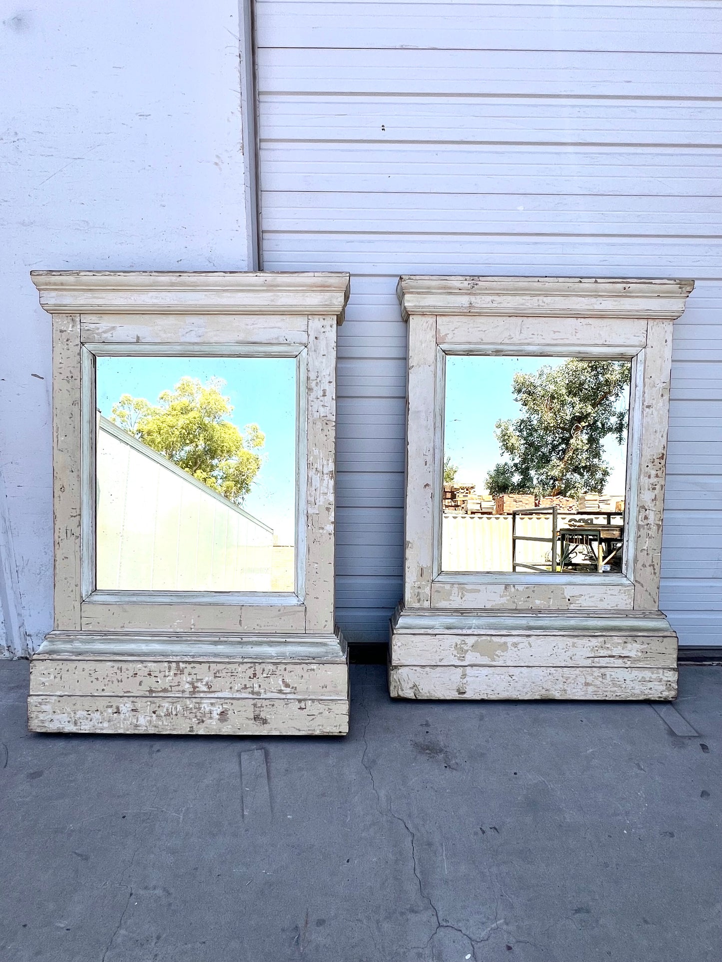 Pair of Early 19th C. French Mirrors