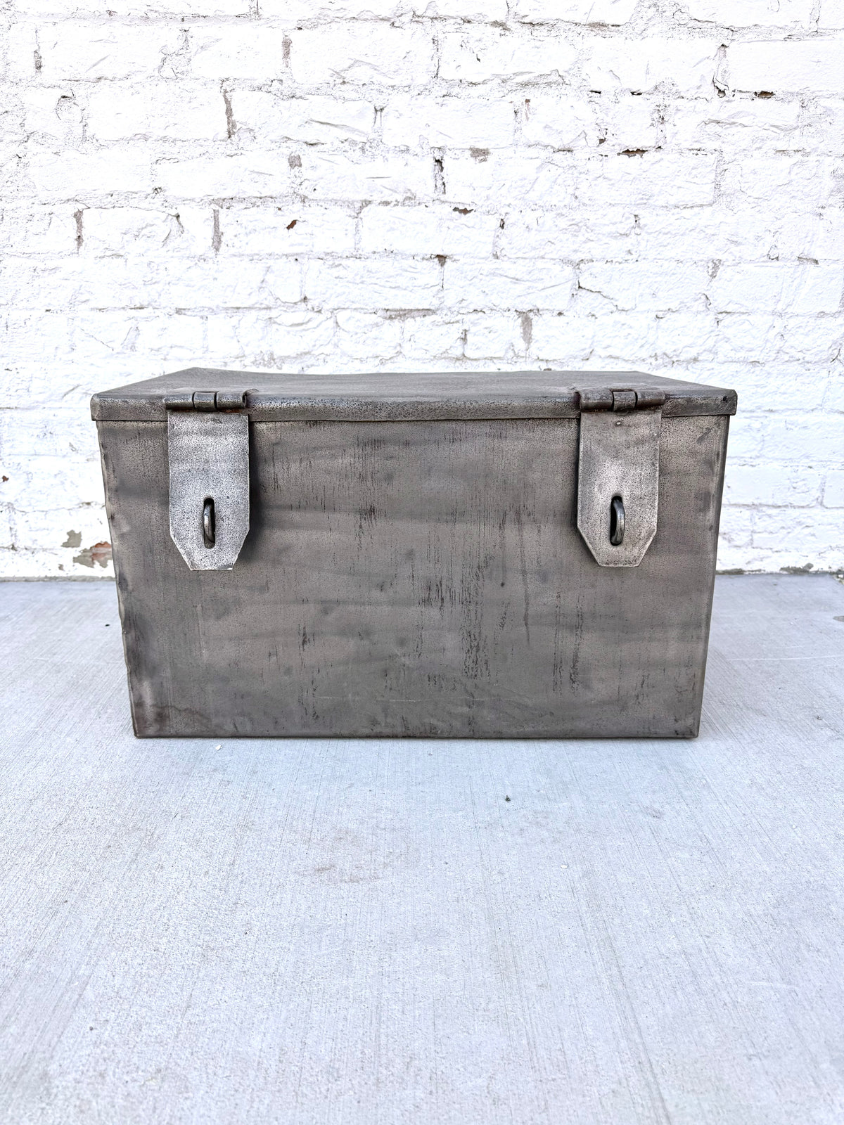 Vintage Steel Storage Box