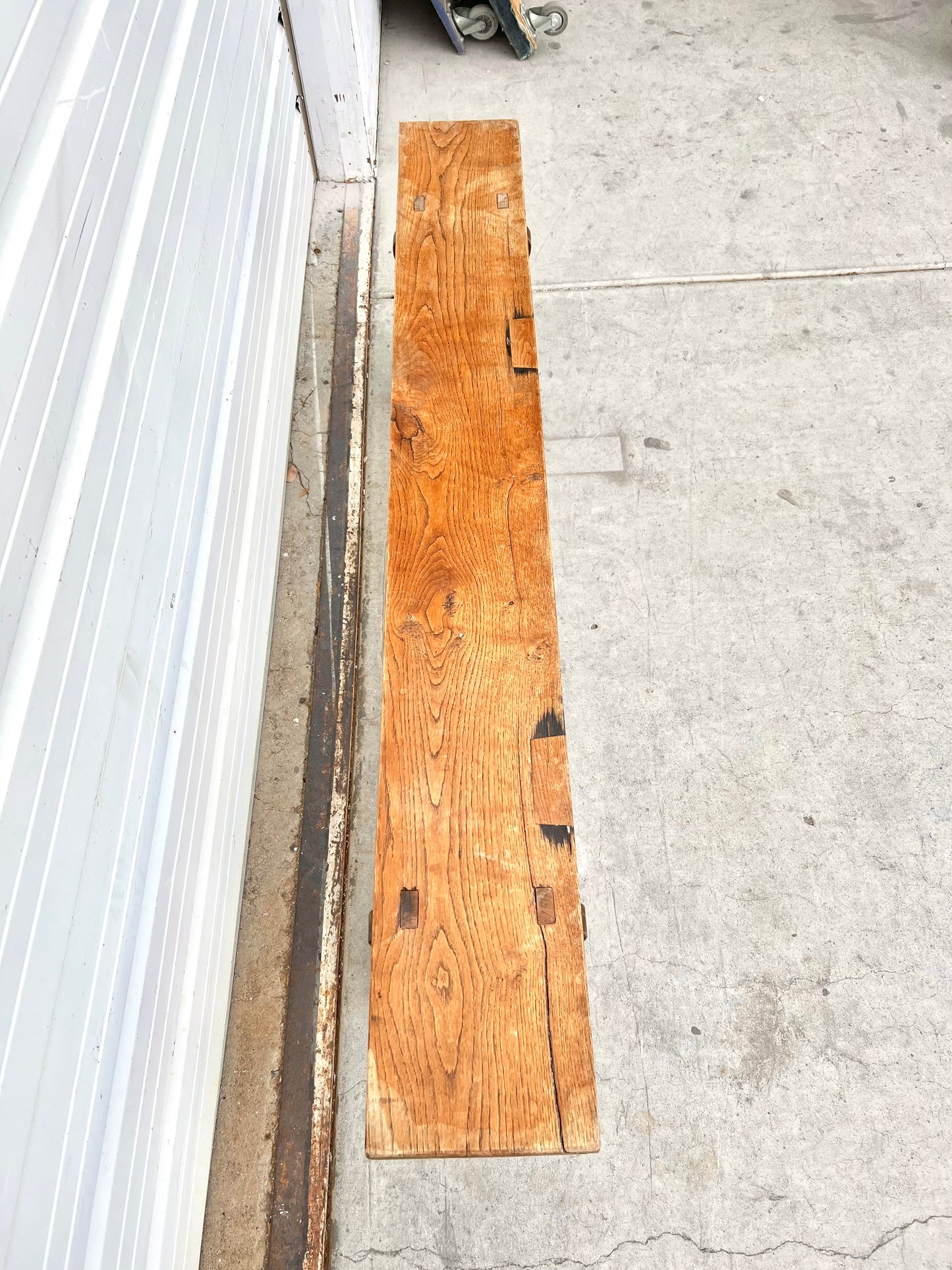 French Walnut Bench