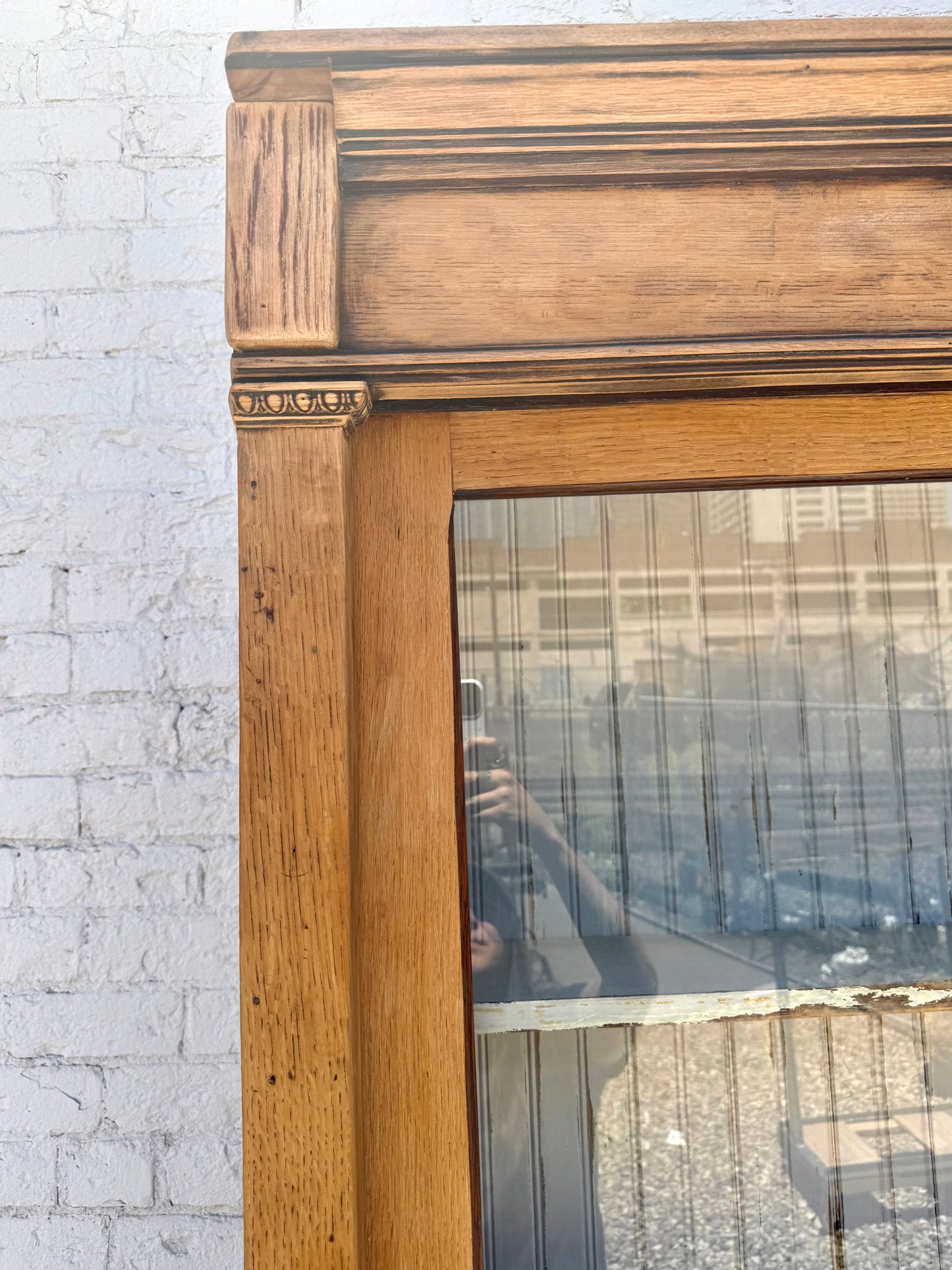 General Store Two Piece Display Cabinet