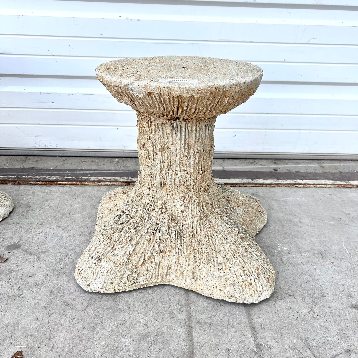 Faux Bois Stump Stool