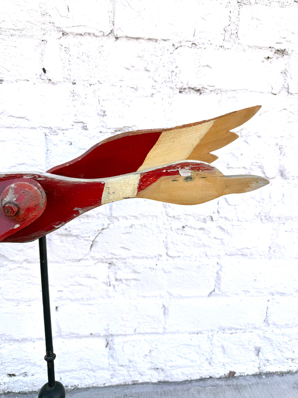 Hand Carved Folk Art Whirligig