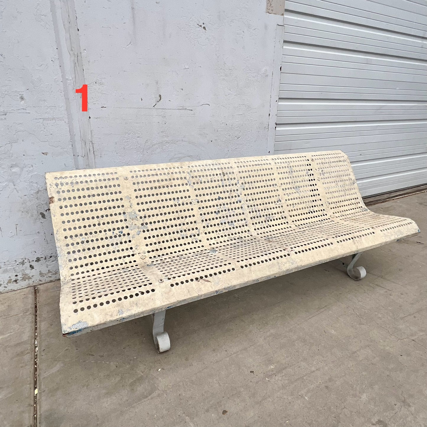 French Metal Bench