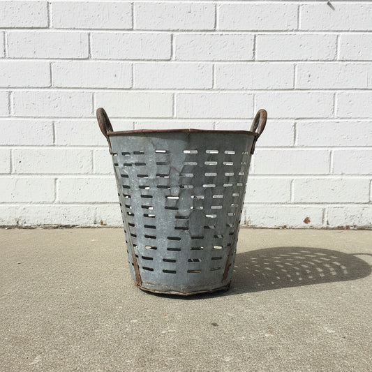 Vintage Olive Bucket