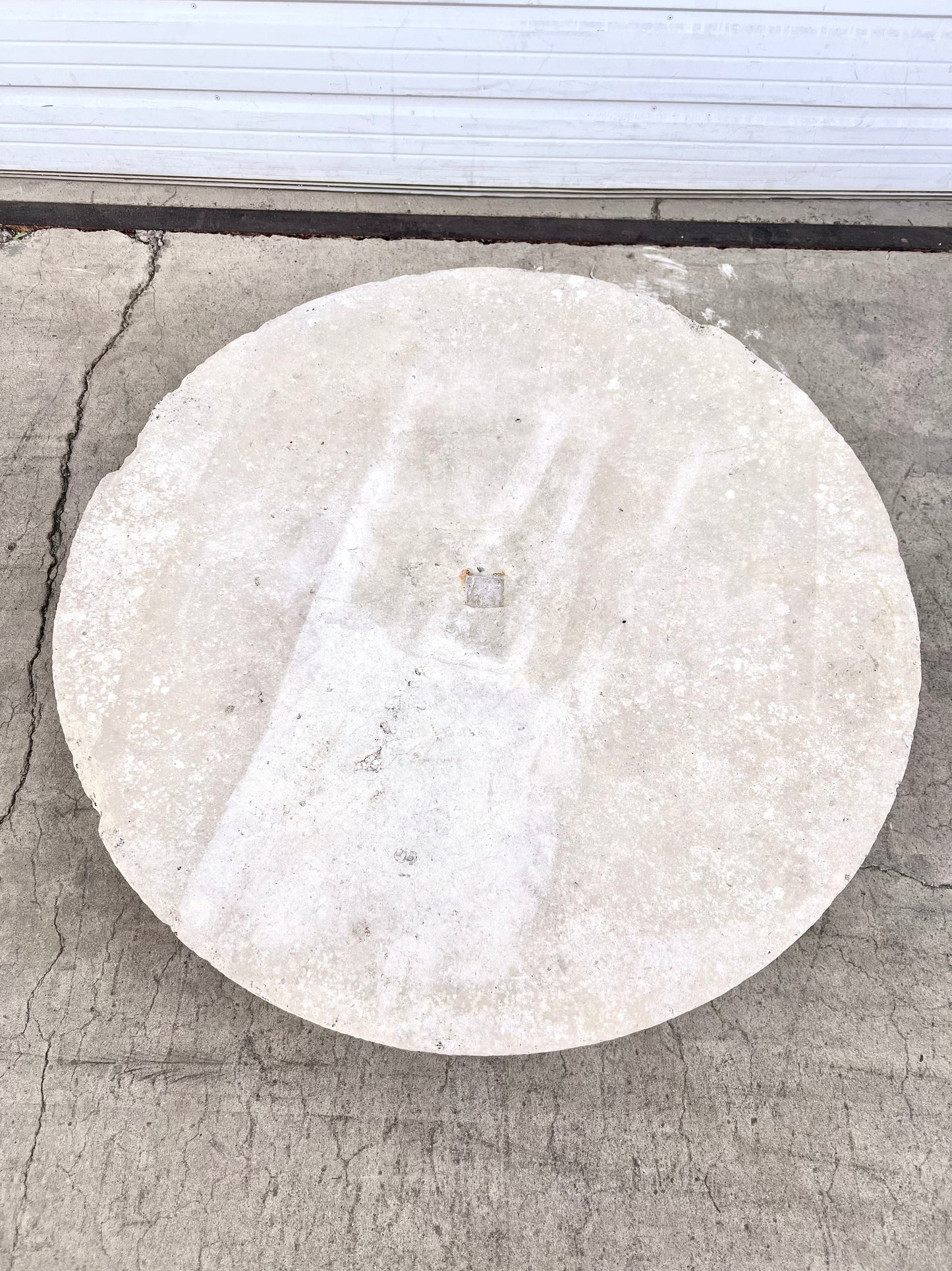 Large Round Stone Table