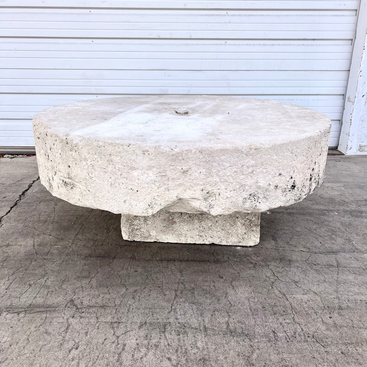 Large Round Stone Table