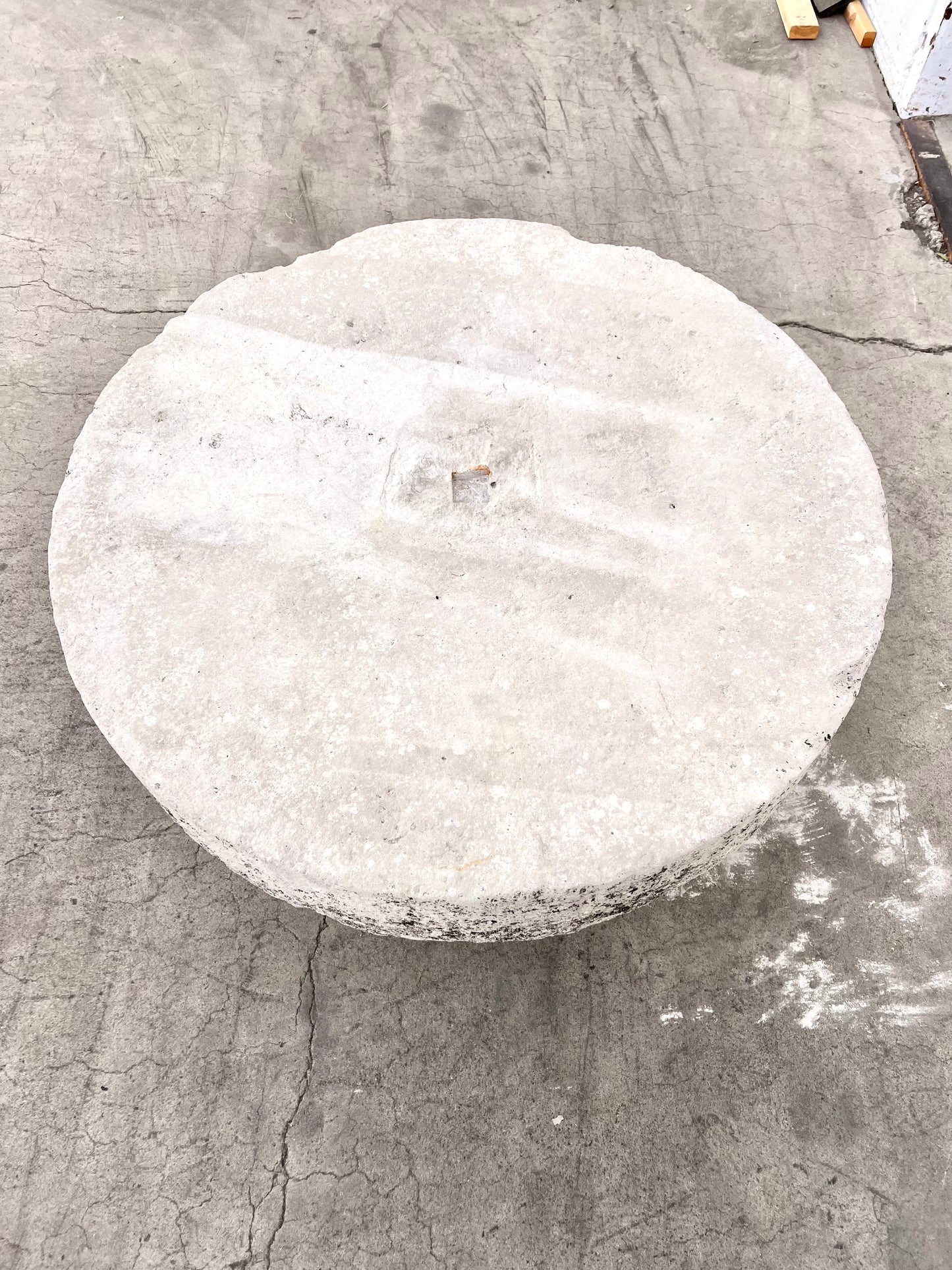 Large Round Stone Table