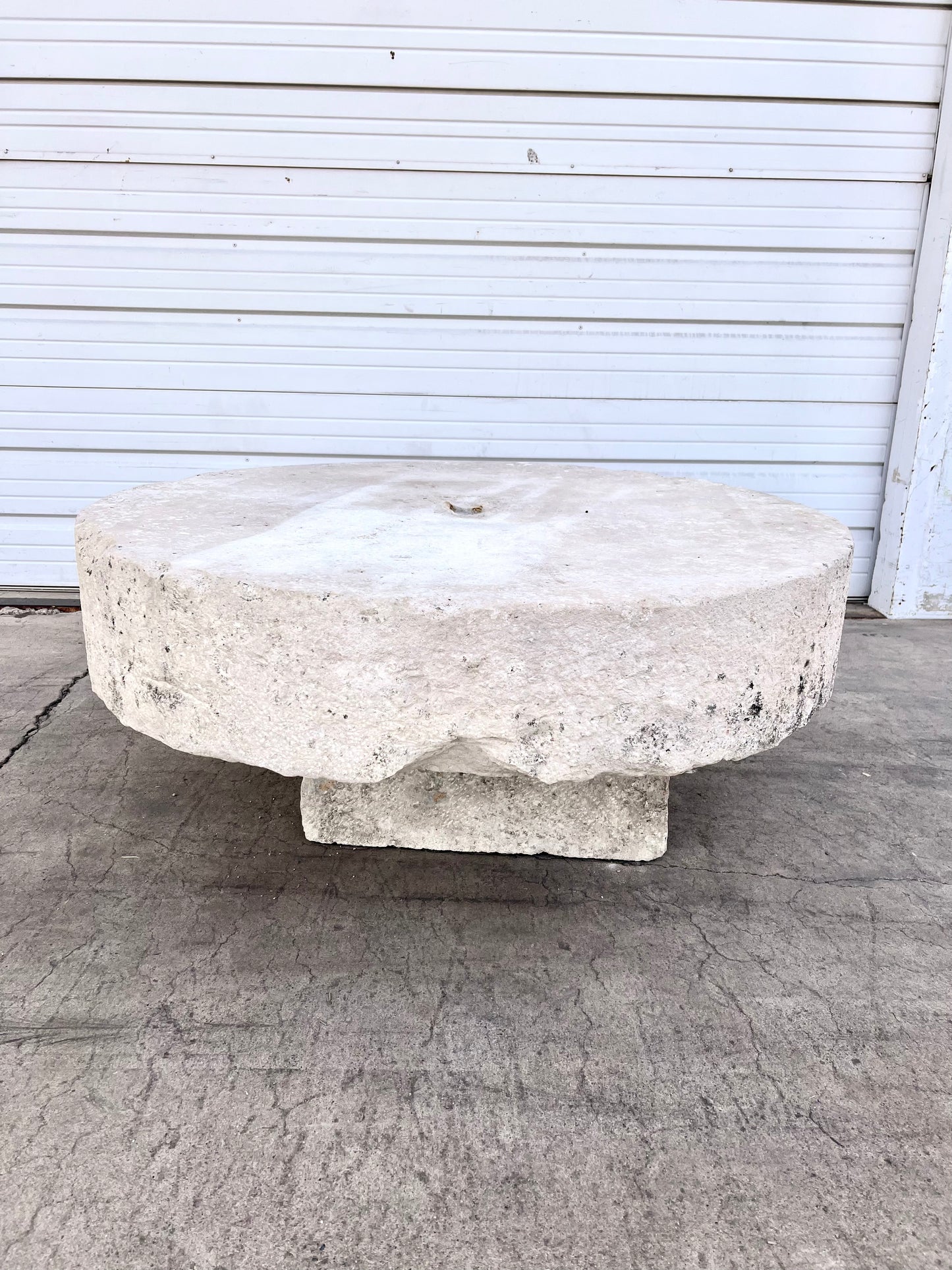 Large Round Stone Table