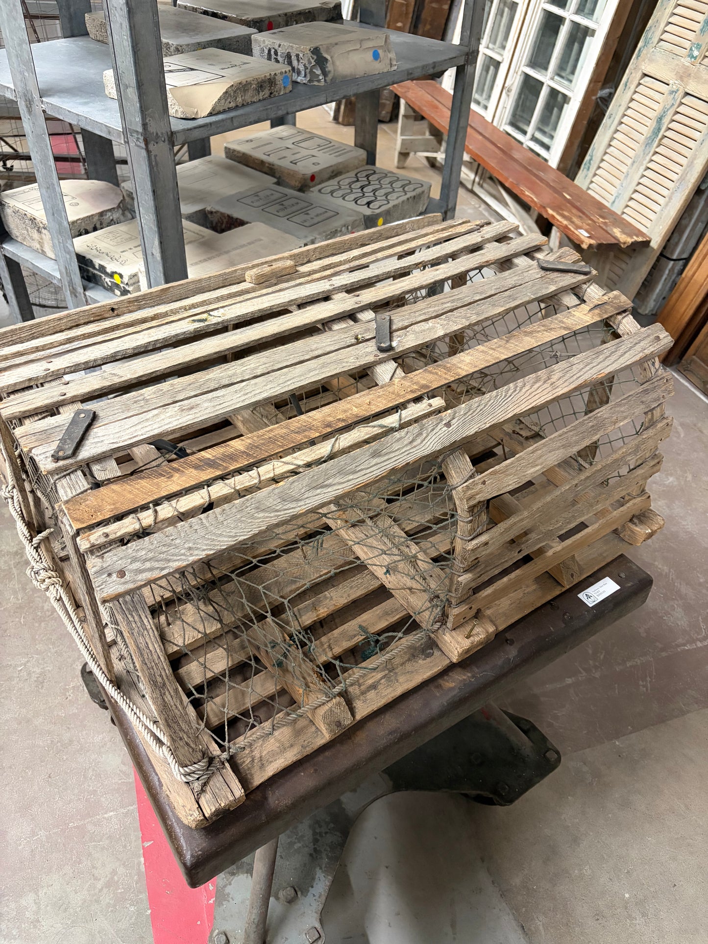 Vintage Lobster Trap / Crate / Basket