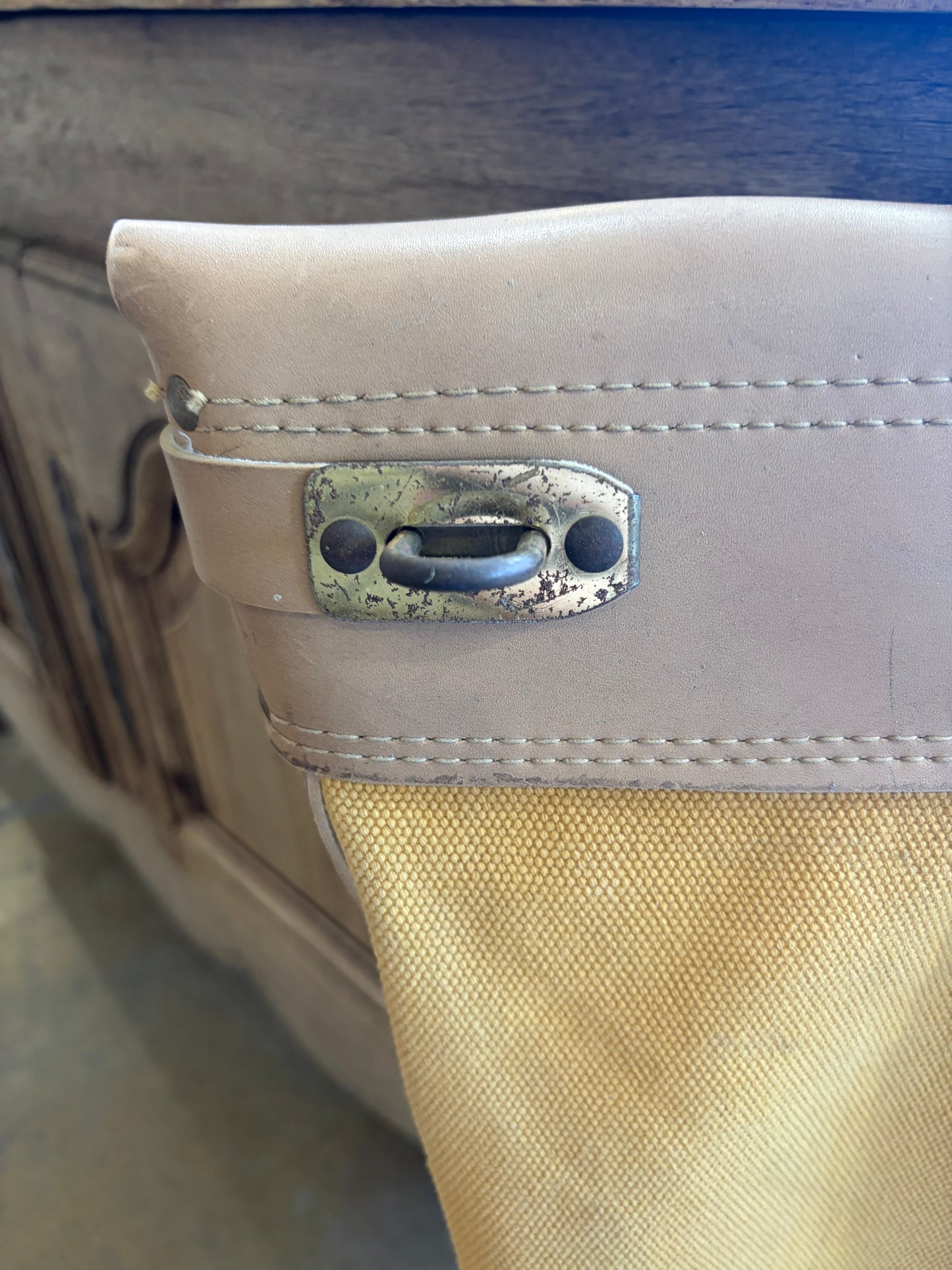 Vintage Bank/Security Bag