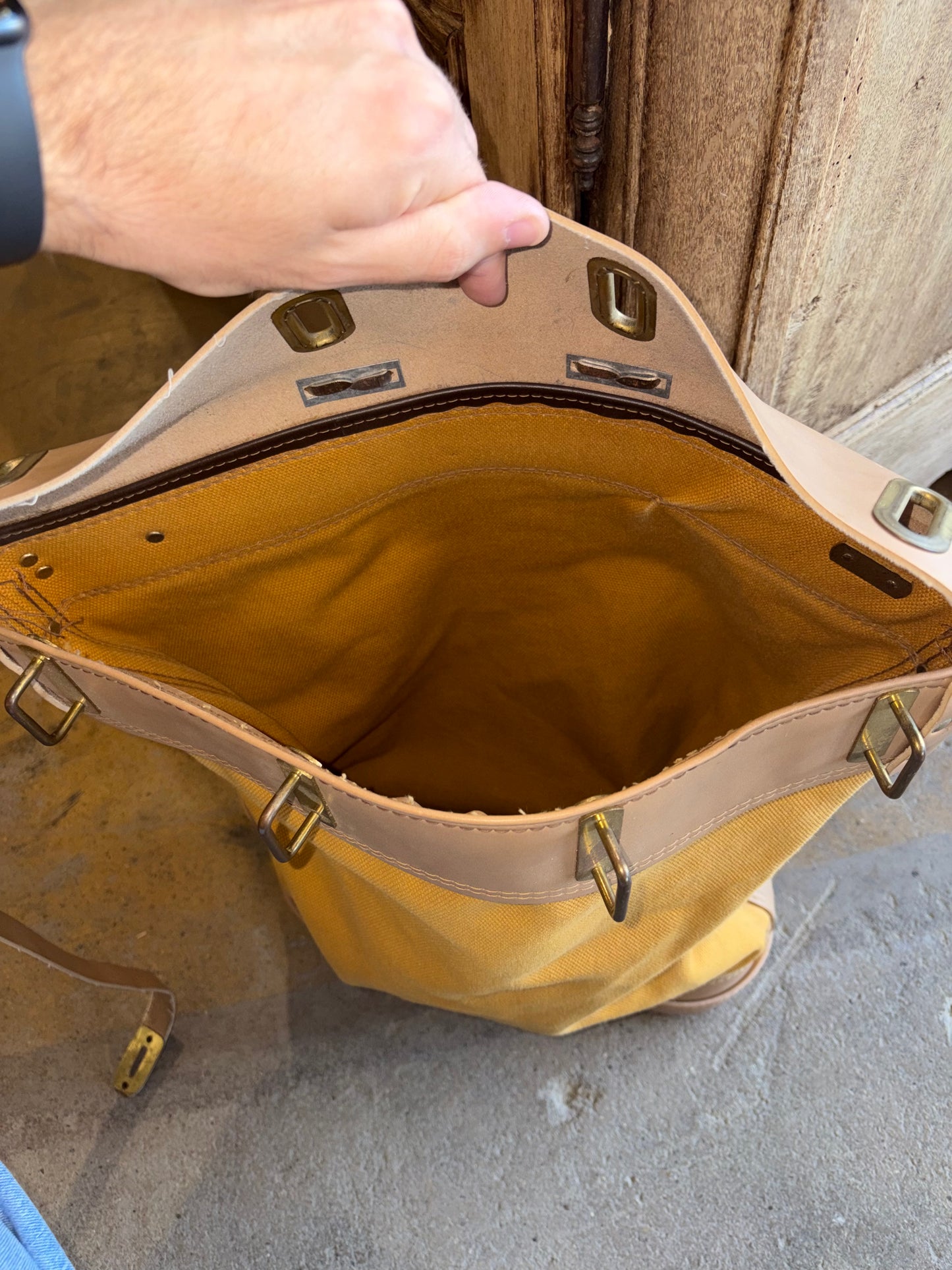Vintage Bank/Security Bag