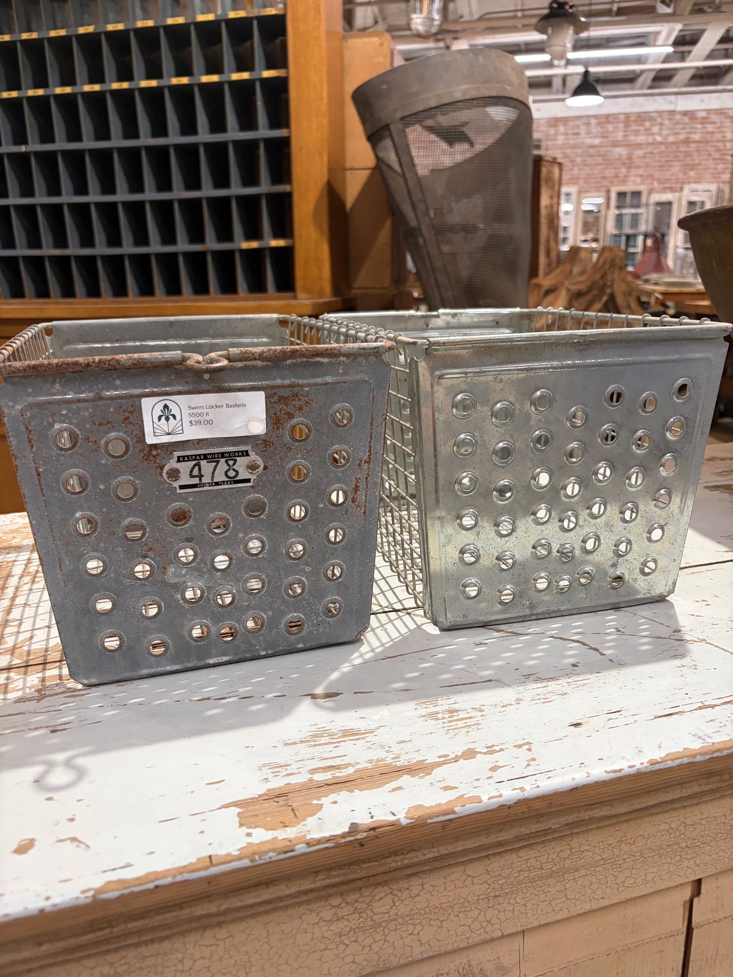 Swim Locker Baskets