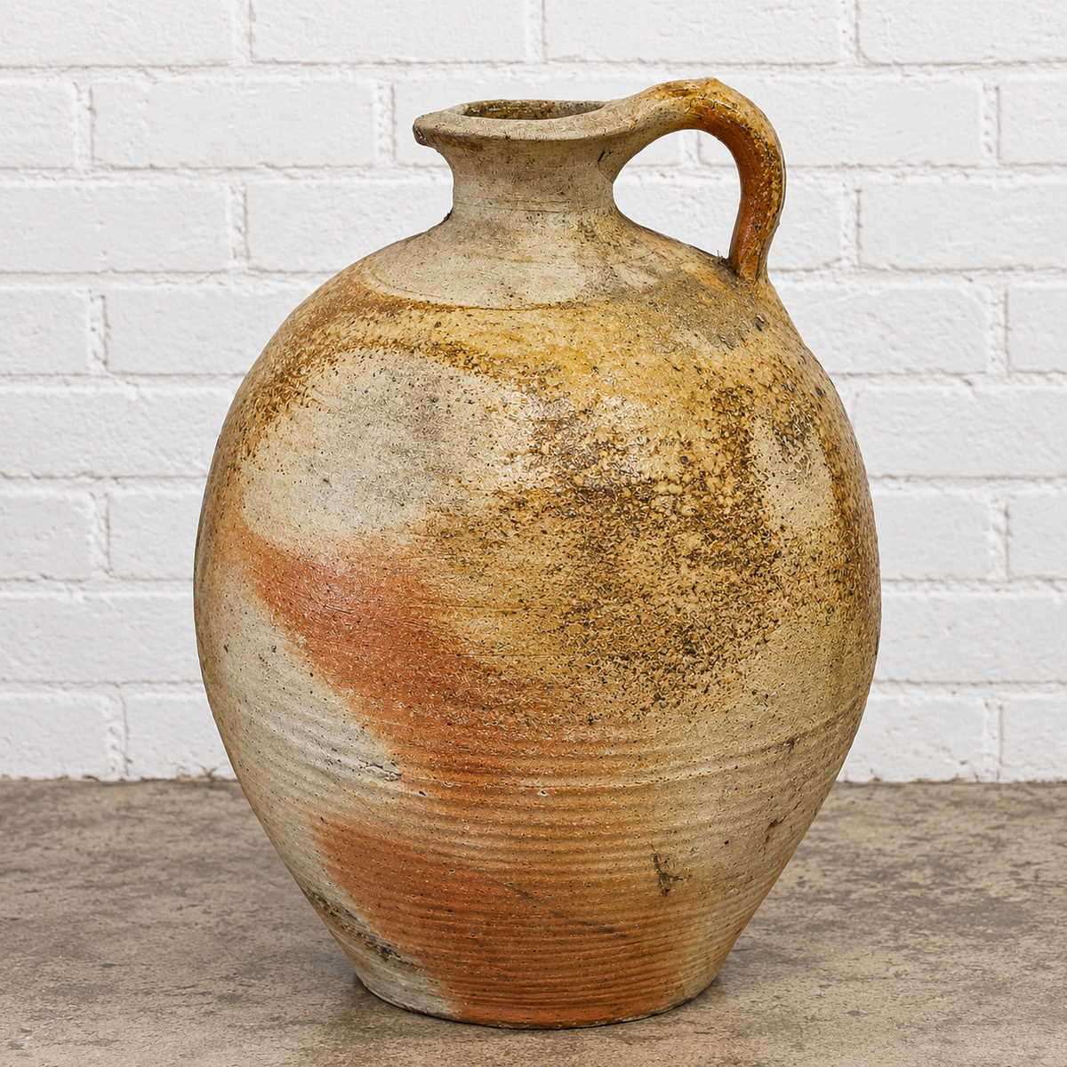 Antique French Stoneware Jug