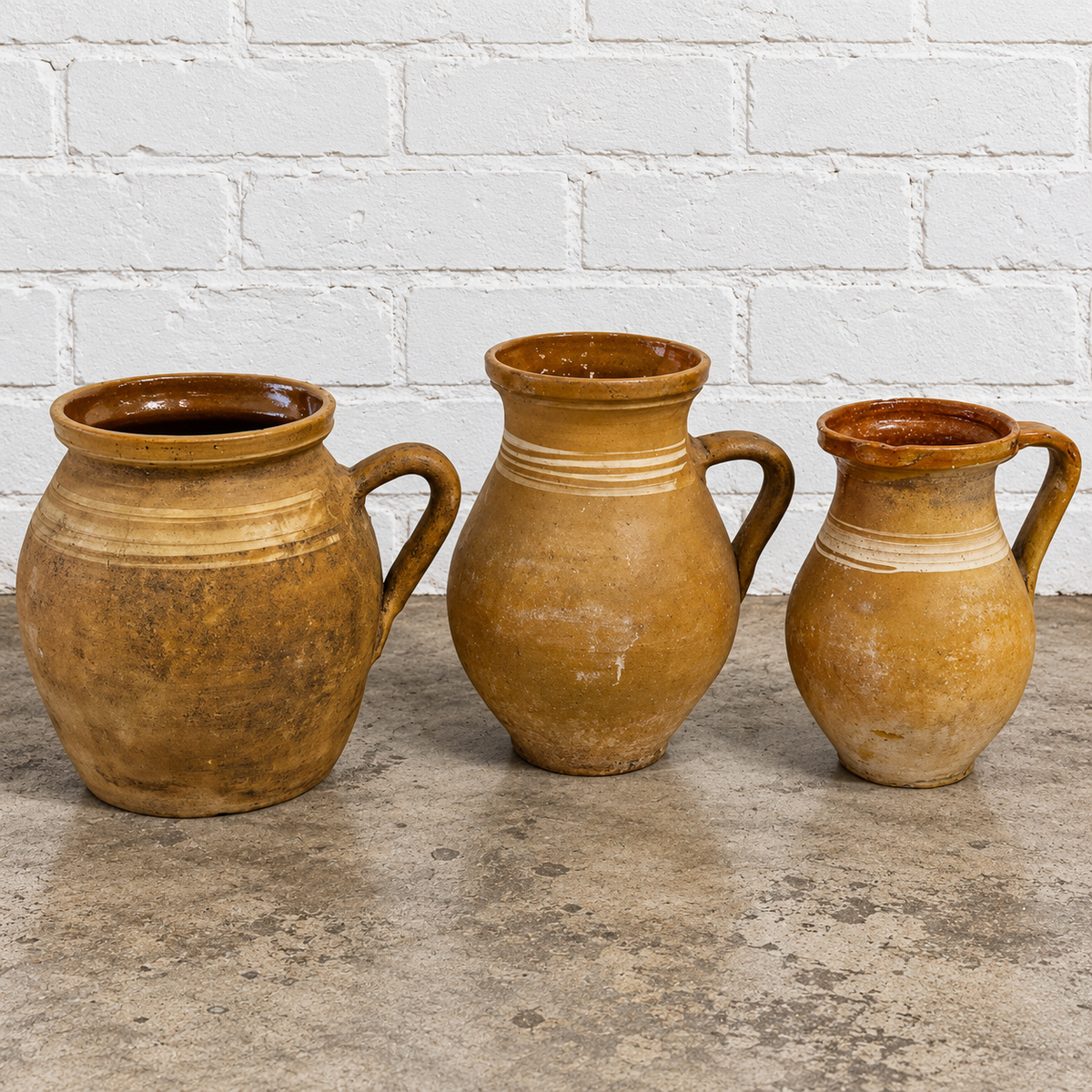 Antique French Confit Pot