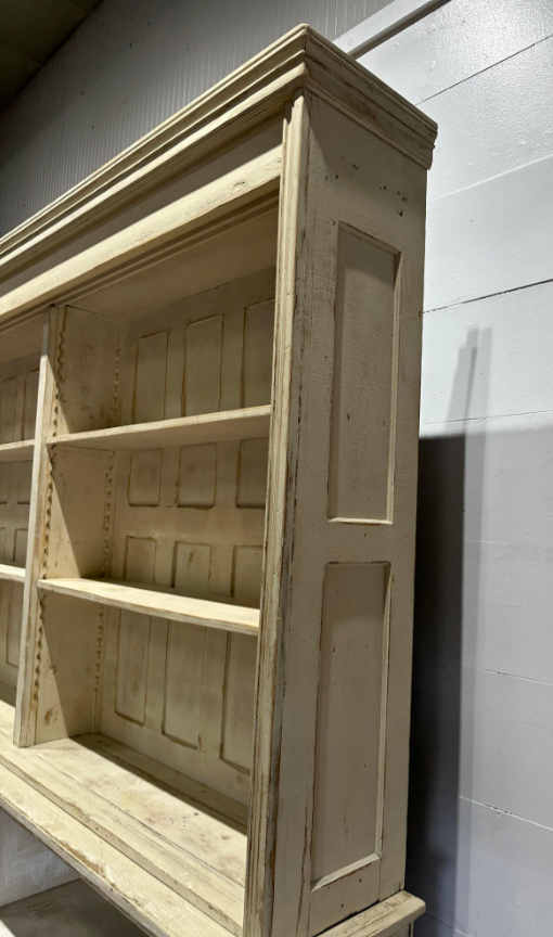 Painted 2-Piece Store Display Cabinet