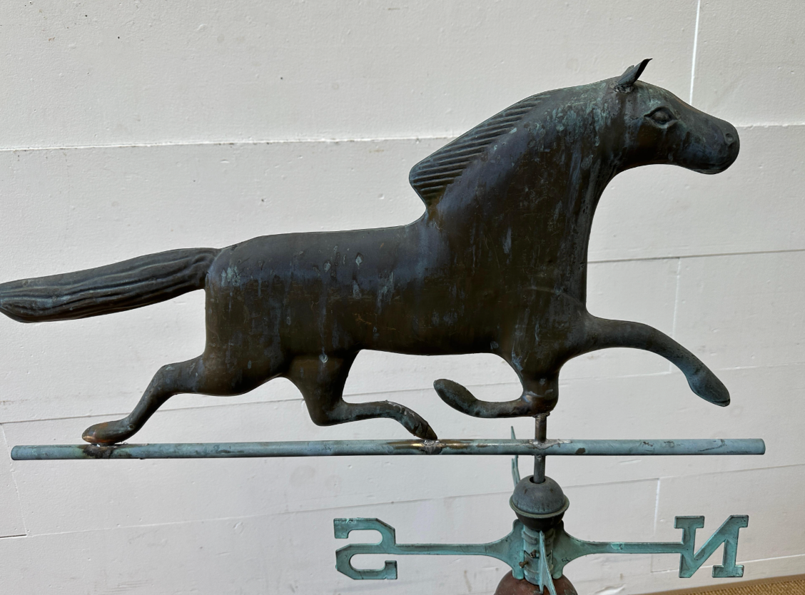 Running Horse Weathervane on Cupola