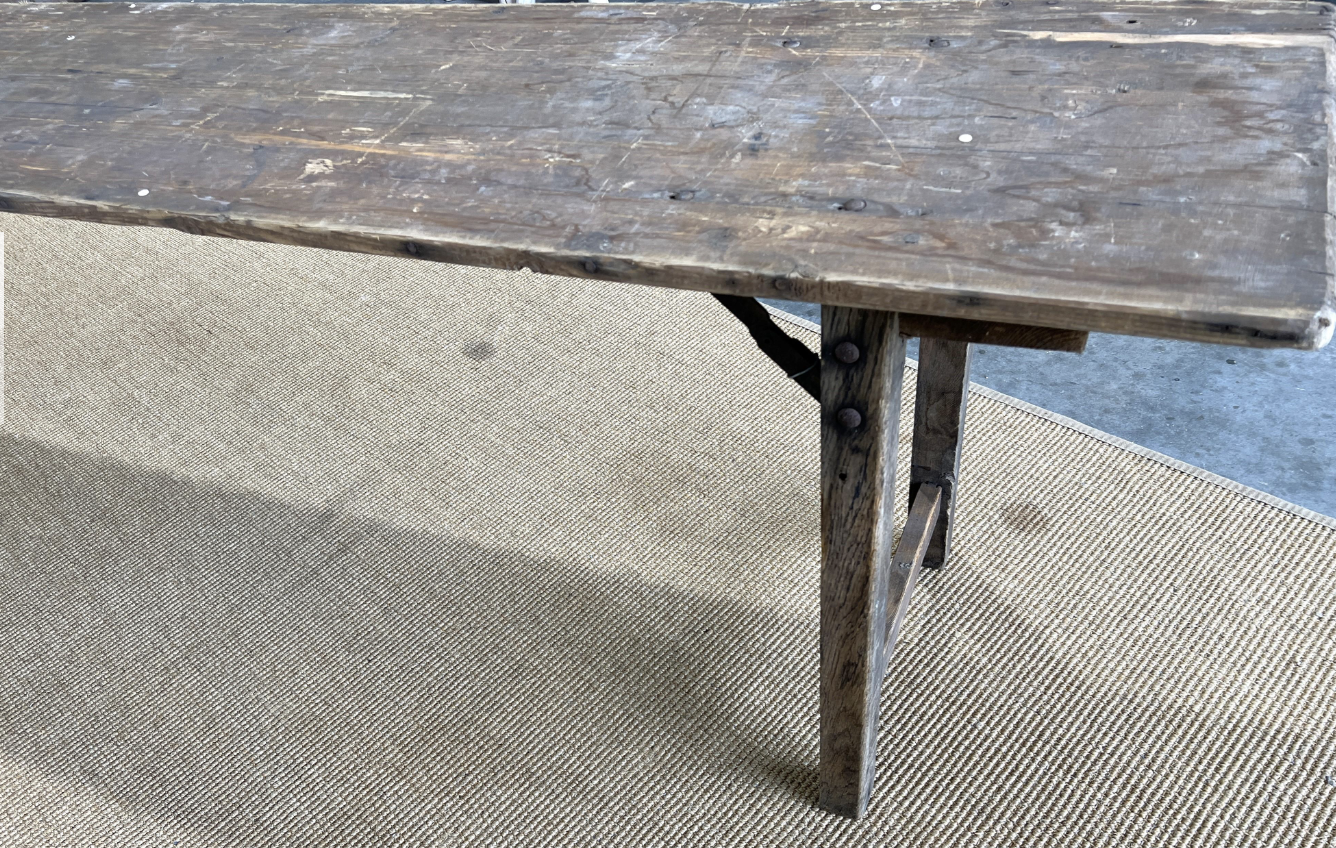 French Vineyard Folding Dining Table