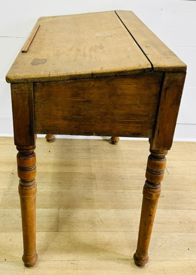 Slant Top Work Desk w/ Drawer