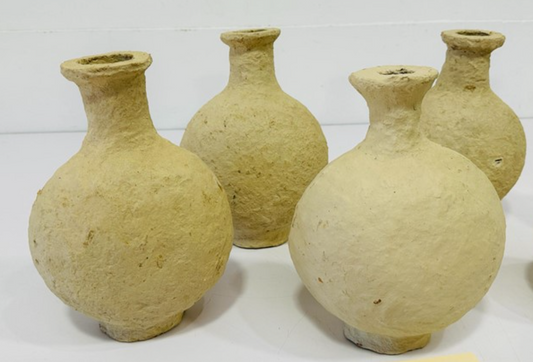 Paper Mache Decorative Vase